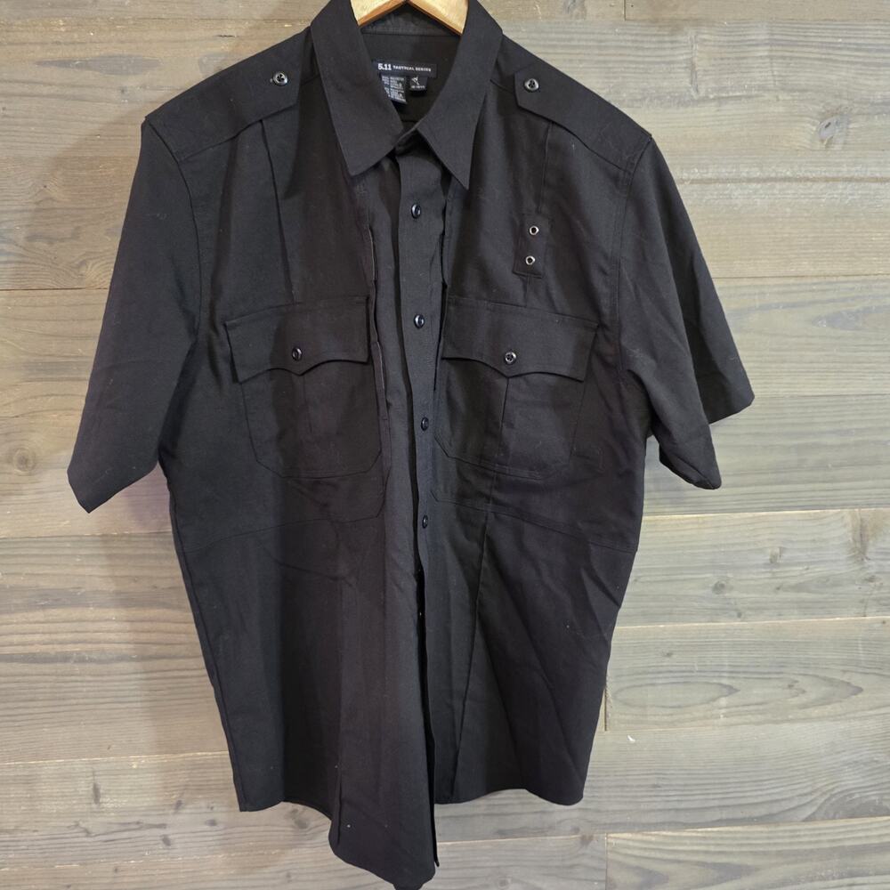 5.11 Tactical Series Men's B-Class Uniform Shirt – Short Sleeve – Poly/Wool